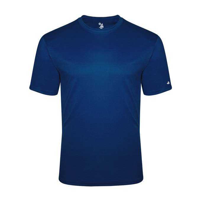 Badger Sport 2940 Tri-Blend Youth Tee - Royal - HIT a Double - 1