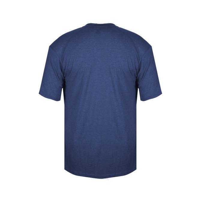 Badger Sport 4940 Tri-Blend Tee - Royal Heather - HIT a Double - 2