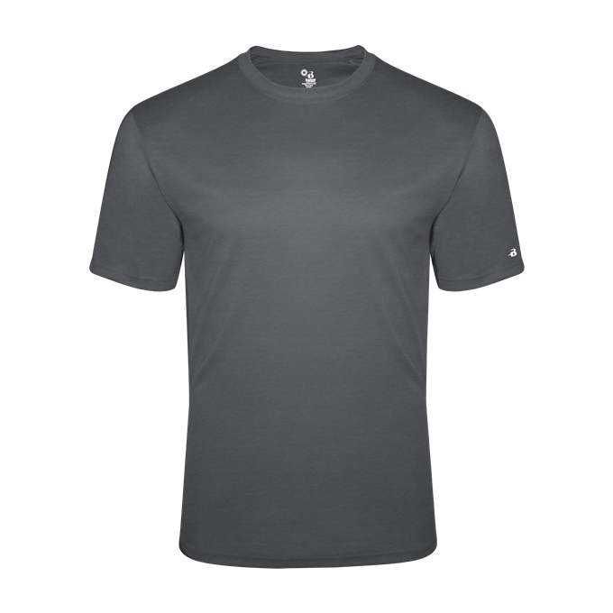 Badger Sport 2940 Tri-Blend Youth Tee - Graphite Heather - HIT a Double - 1