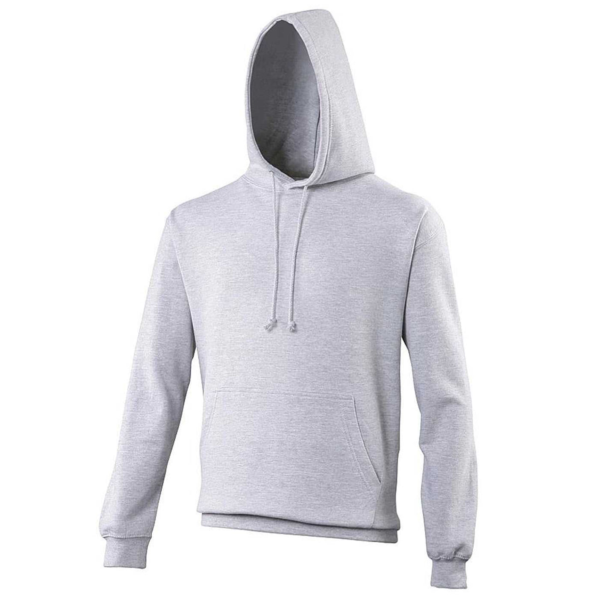 Just Hoods JHA001 College Hoodie - Heather Gray - HIT a Double