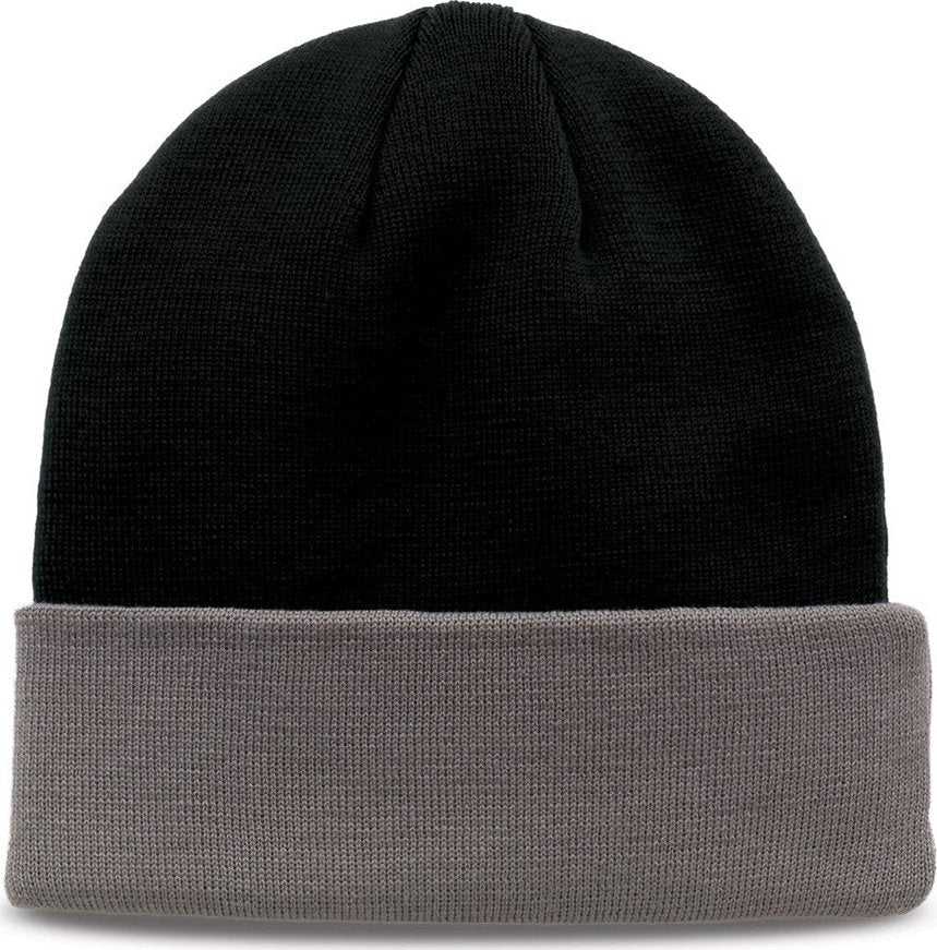 The Game GB459 Roll Up Beanie - Black - HIT A Double