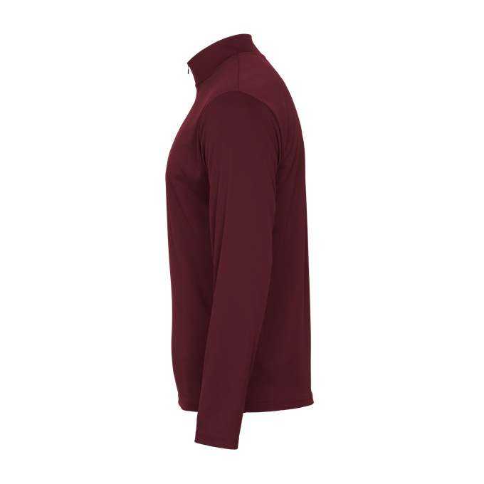 C2 Sport 5202 Youth 1/4 Zip - Maroon - HIT a Double - 3