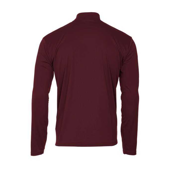 C2 Sport 5202 Youth 1/4 Zip - Maroon - HIT a Double - 1