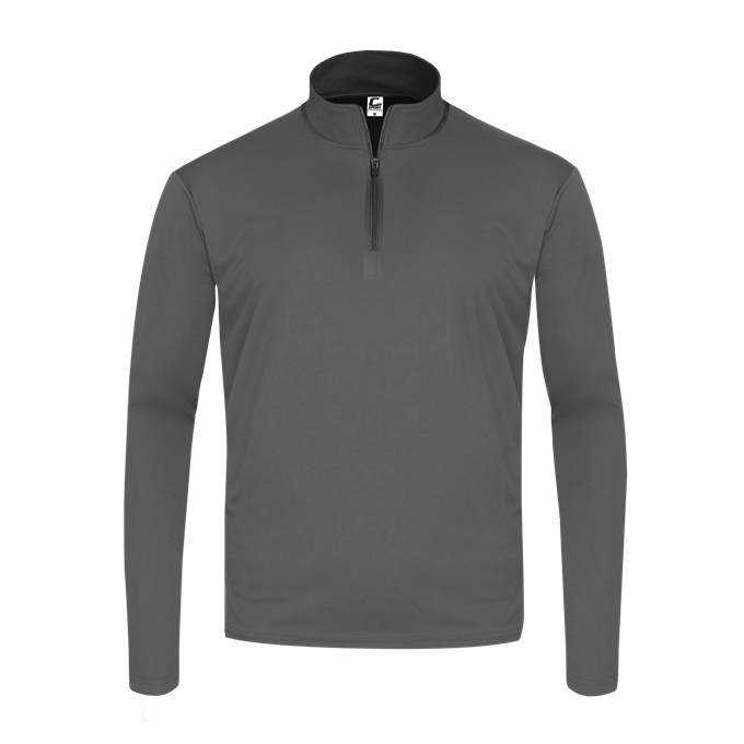 C2 Sport 5202 Youth 1/4 Zip - Graphite - HIT a Double - 1