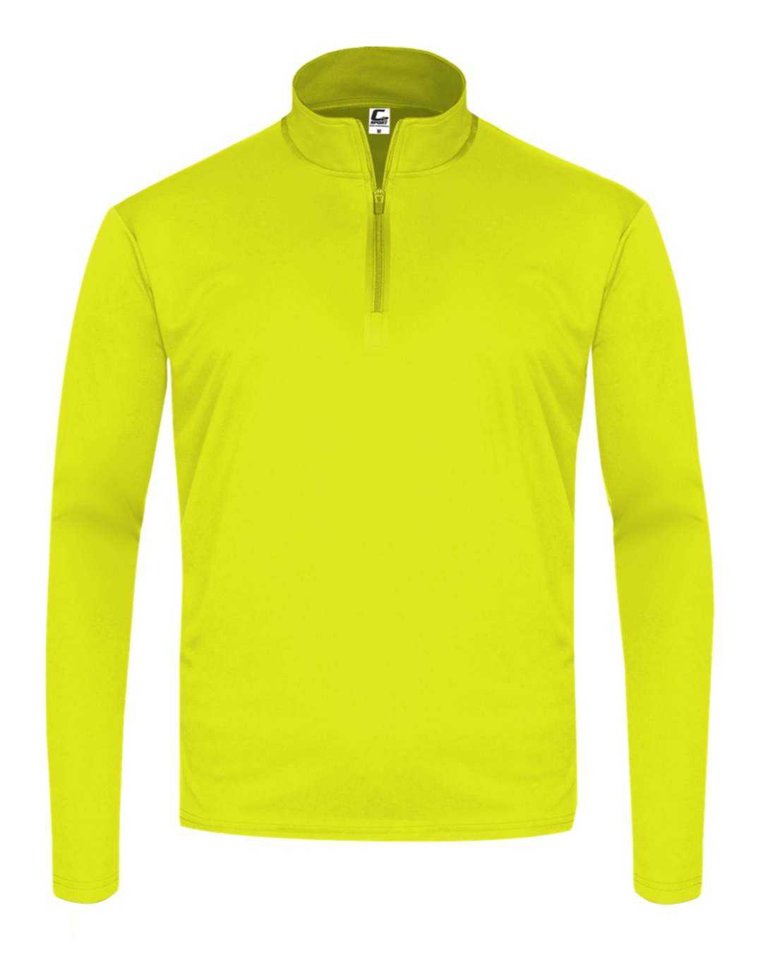 C2 Sport 5102 1/4 Zip - Safety Yellow - HIT a Double - 1