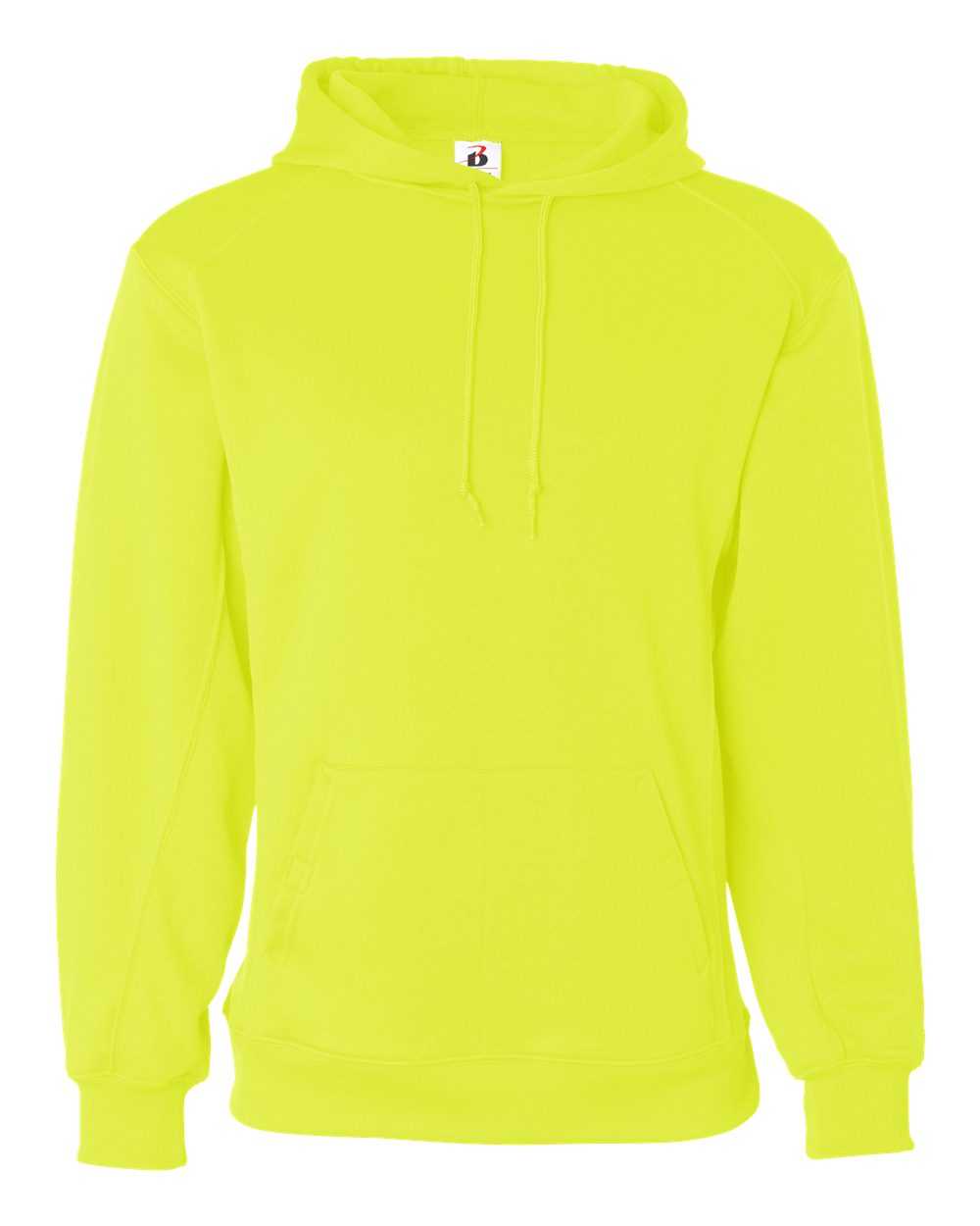 Badger Sport 2454 BT5 Youth Fleece Hoodie - Safety Yellow Green - HIT a Double - 1
