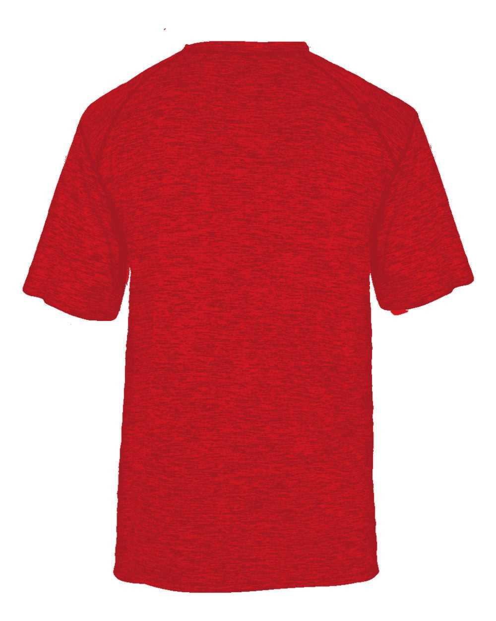 Badger Sport 2175 Tonal Blend Youth Tee - Red Tonal Blend - HIT a Double - 3
