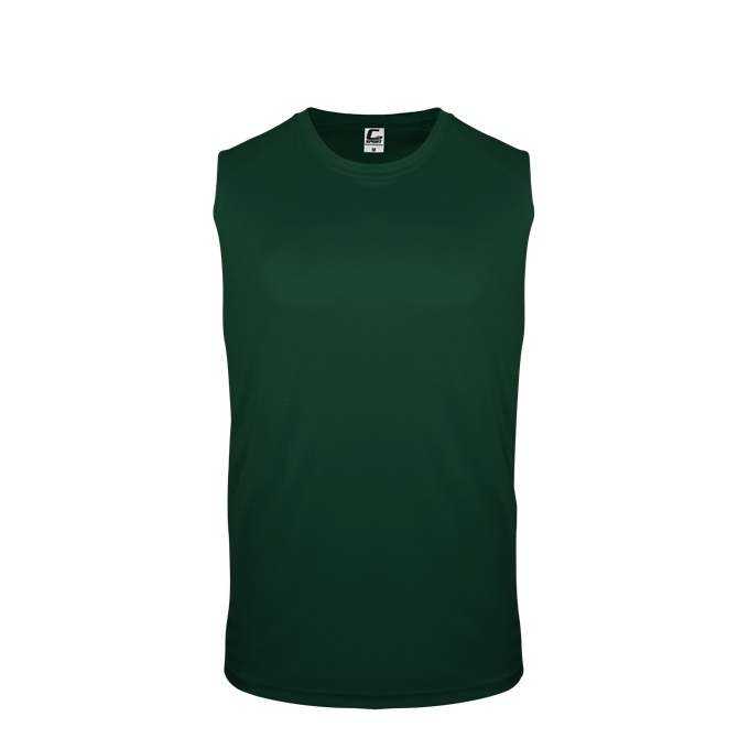 C2 Sport 5130 Sleeveless Tee - Forest - HIT a Double - 1