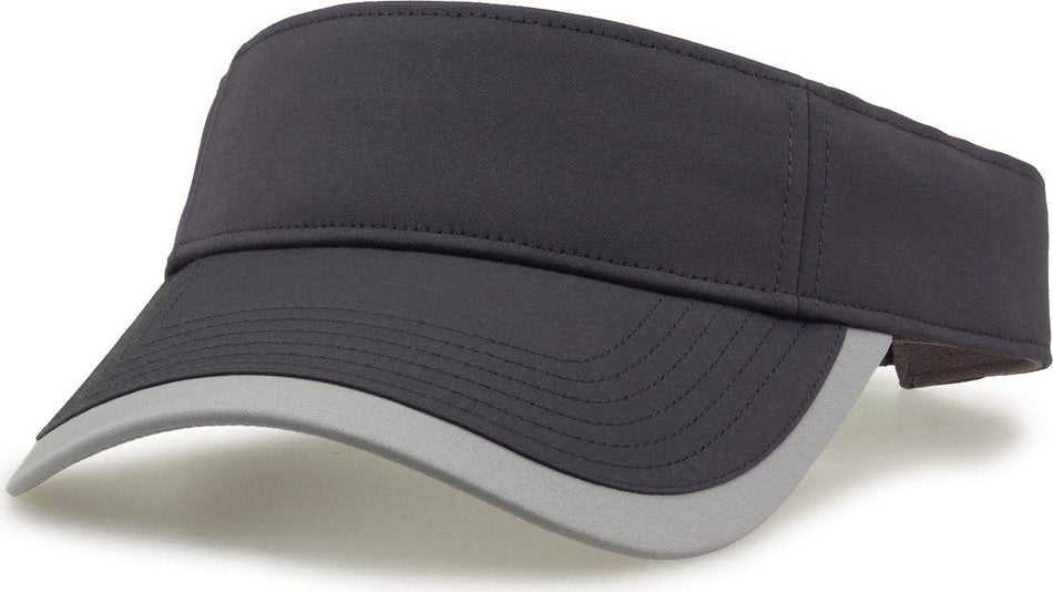 The Game GB463 Gamechanger Visor with Bill Tipping - Graphite Gray - HIT A Double