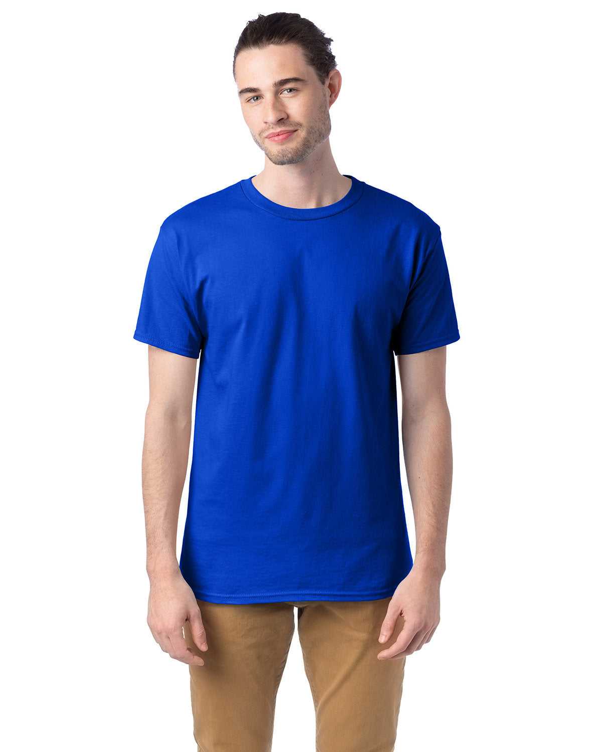 Hanes 5280 Essential-T T-Shirt - Athletic Royal - HIT a Double - 1
