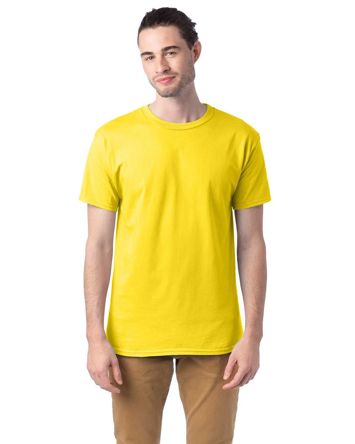 Hanes 5280 Essential-T T-Shirt - Athletic Yellow - HIT a Double - 1