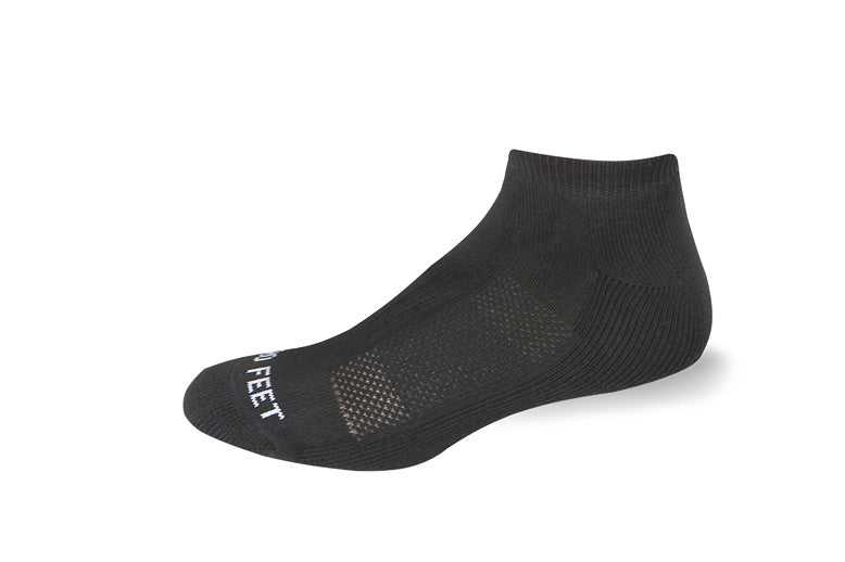 Pro Feet 842/3-242/3 Low Cut (3 Pair Pkg) Socks - Black - HIT a Double