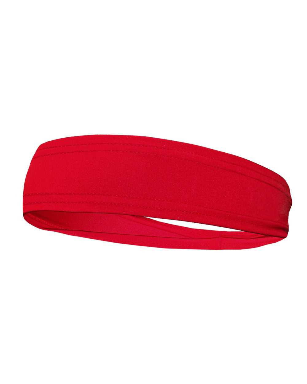 Badger Sport 0300 Head Band - Red - HIT a Double - 1
