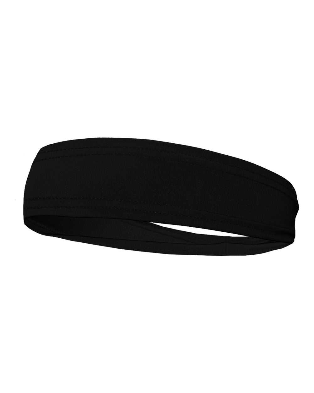 Badger Sport 0300 Head Band - Black - HIT a Double - 1