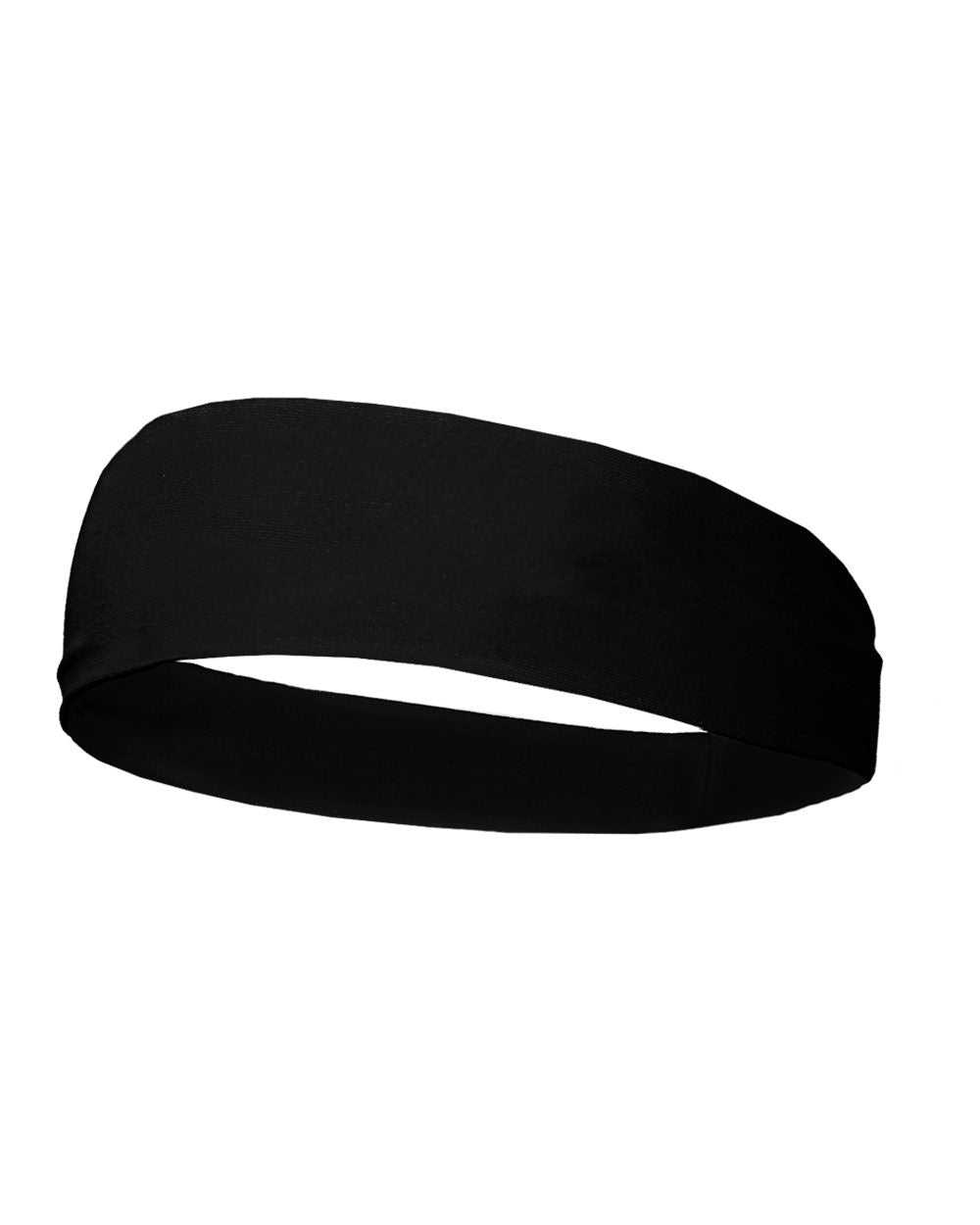 Badger Sport 0301 Wide Head Band - Black - HIT a Double - 1