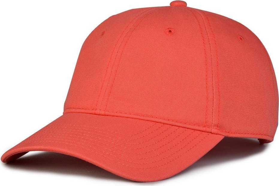 The Game GB210 Classic Relaxed Garment Washed Twill Cap - Nantucket Red - HIT A Double