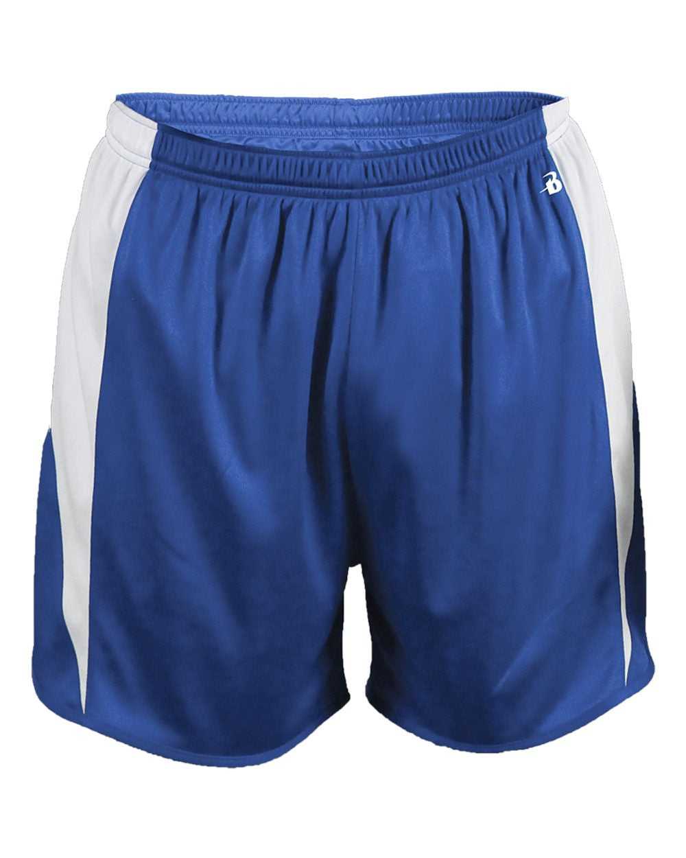 Badger Sport 2273 Stride Youth Short - Royal White - HIT a Double - 1