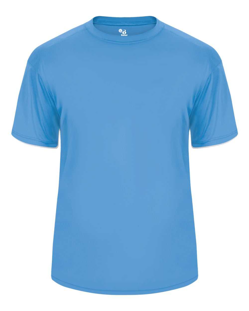 Badger Sport 4020 Ultimate Softlock Tee - Columbia Blue - HIT a Double - 1