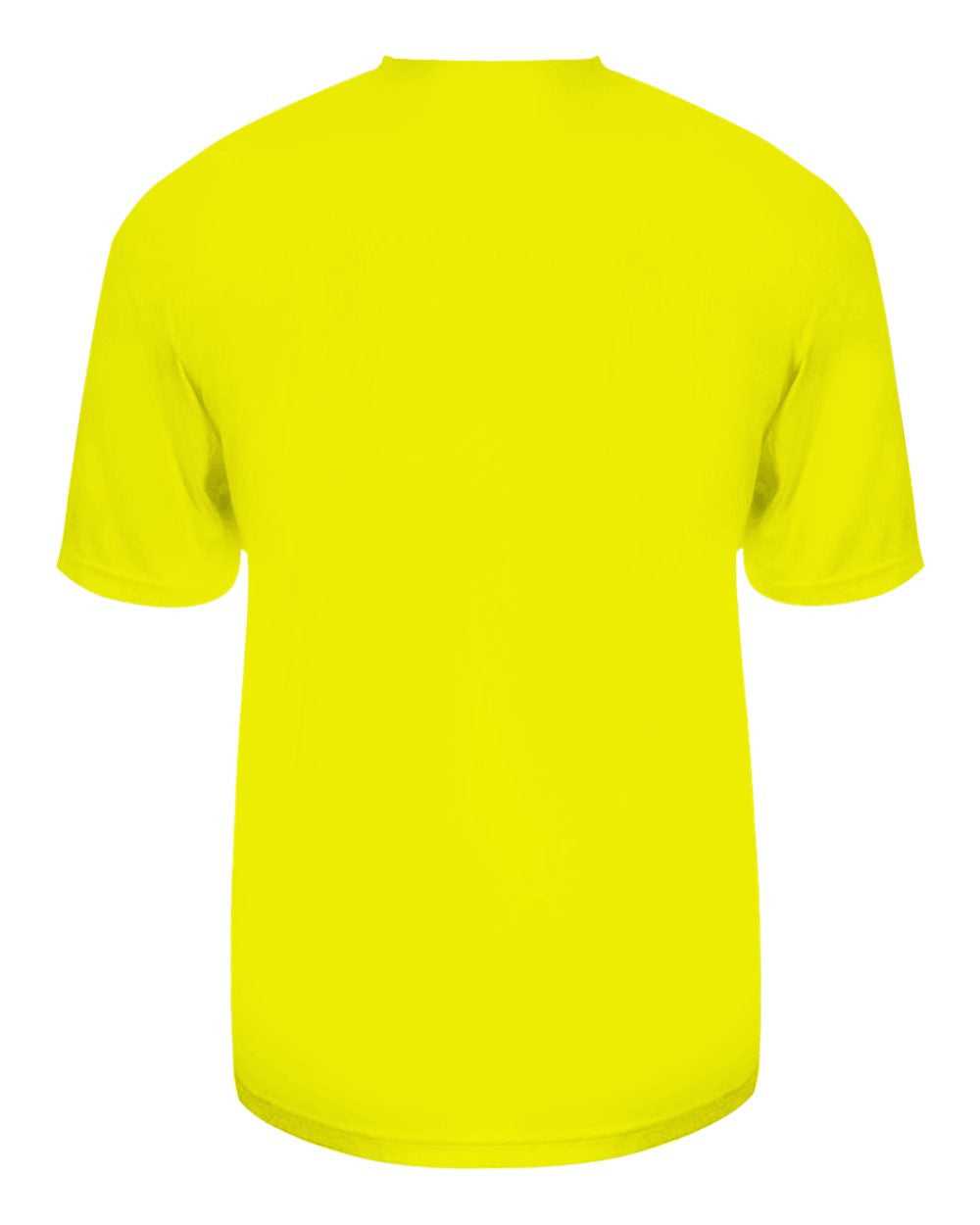 Badger Sport 4020 Ultimate Softlock Tee - Safety Yellow Green - HIT a Double - 3