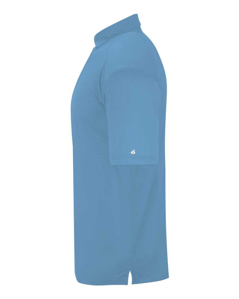 Badger Sport 4040 Ultimate Softlock Polo - Columbia Blue Graphite - HIT a Double - 2