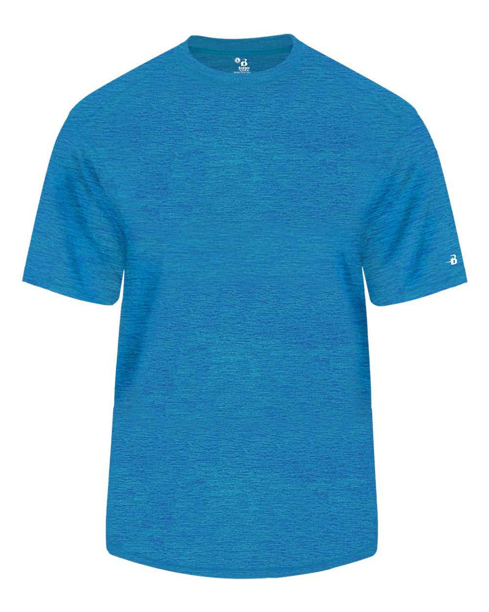 Badger Sport 2175 Tonal Blend Youth Tee - Electric Blue Tonal Blend - HIT a Double - 1
