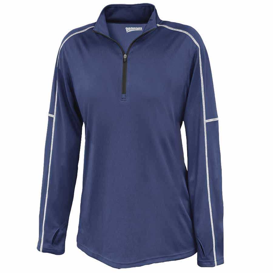 Pennant 5616 Women's Conquest 1/4 Zip - Navy - HIT a Double