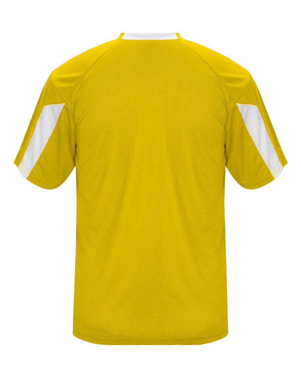 Badger Sport 2176 Striker Youth Tee - Gold White - HIT a Double - 3