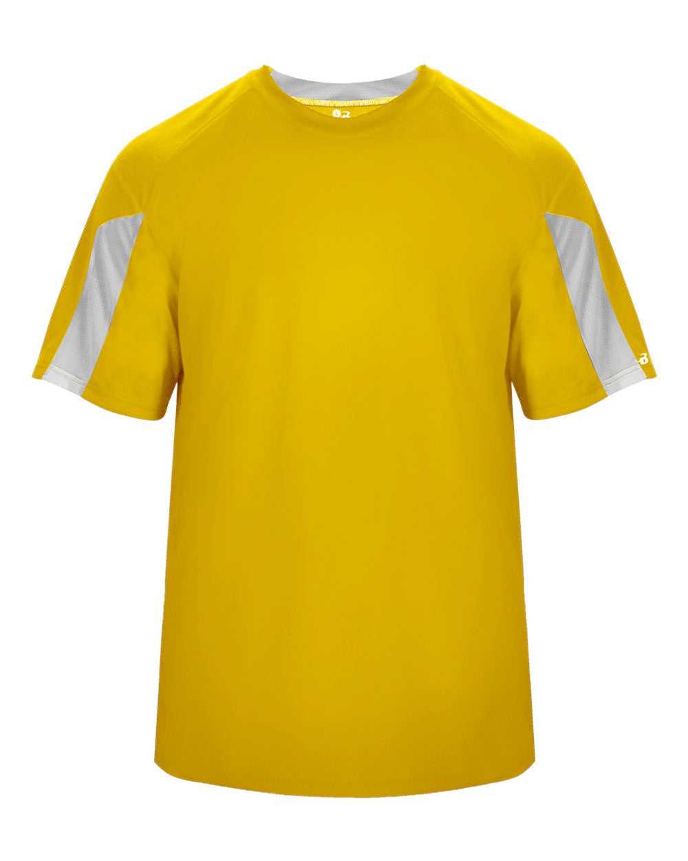 Badger Sport 2176 Striker Youth Tee - Gold White - HIT a Double - 1