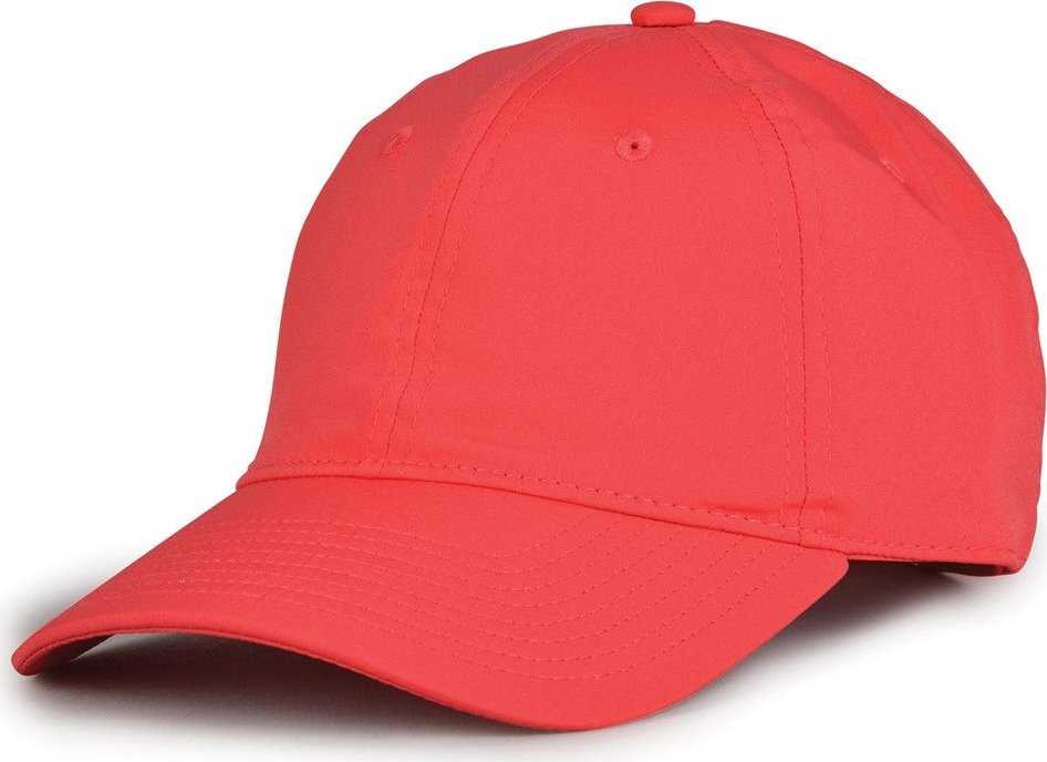 The Game GB446 Ladies GameChanger Cap - Hot Coral - HIT A Double