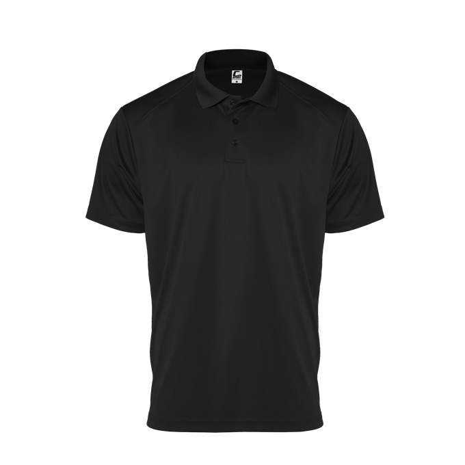 C2 Sport 5901 Utility Youth Polo - Black - HIT a Double - 1
