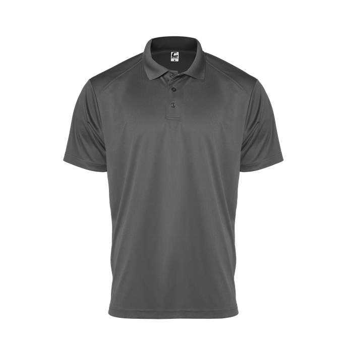 C2 Sport 5901 Utility Youth Polo - Graphite - HIT a Double - 1