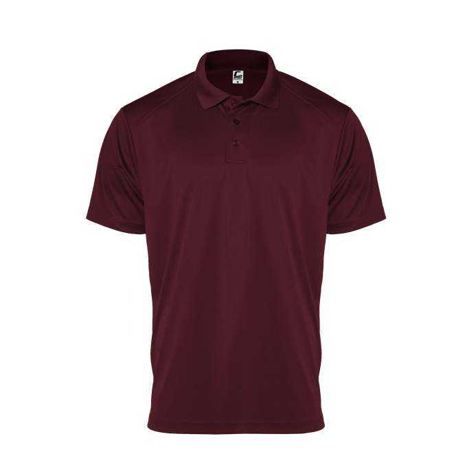 C2 Sport 5900 Utility Polo - Maroon - HIT a Double - 1