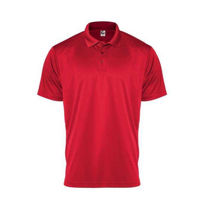C2 Sport 5901 Utility Youth Polo - Red - HIT a Double - 1