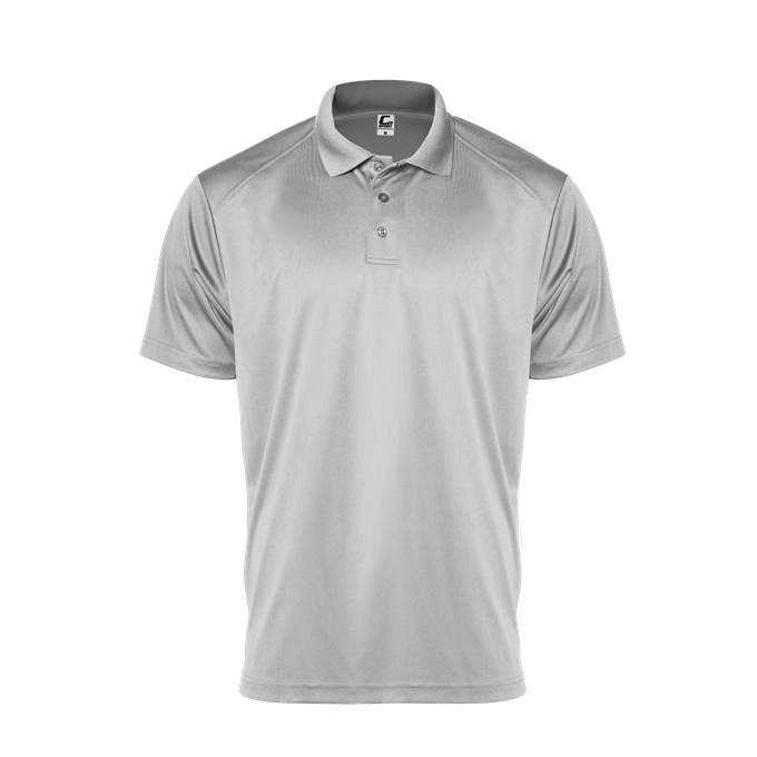C2 Sport 5901 Utility Youth Polo - Silver - HIT a Double - 1