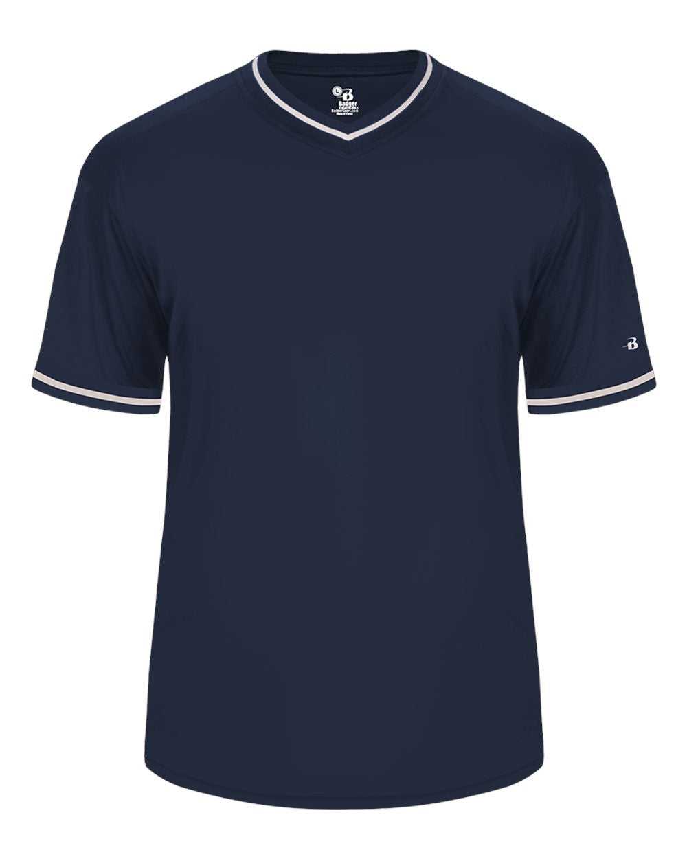 Badger Sport 7974 Vintage Jersey - Navy Navy White - HIT a Double - 1