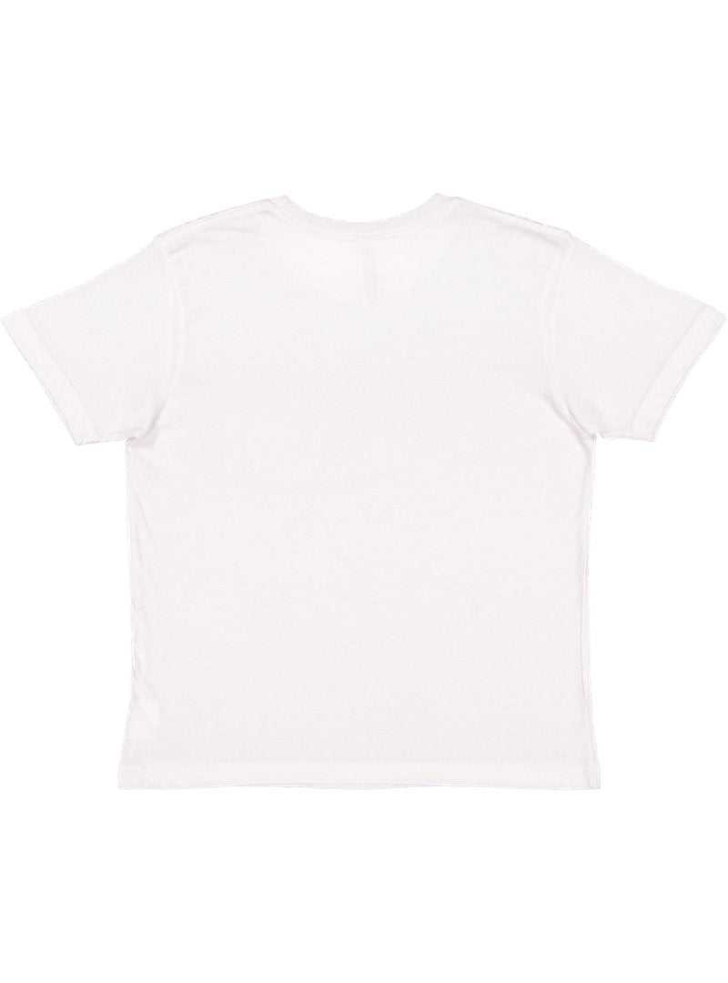 Lat 6101 Youth Fine Jersey Tee - Blended White - HIT a Double - 2