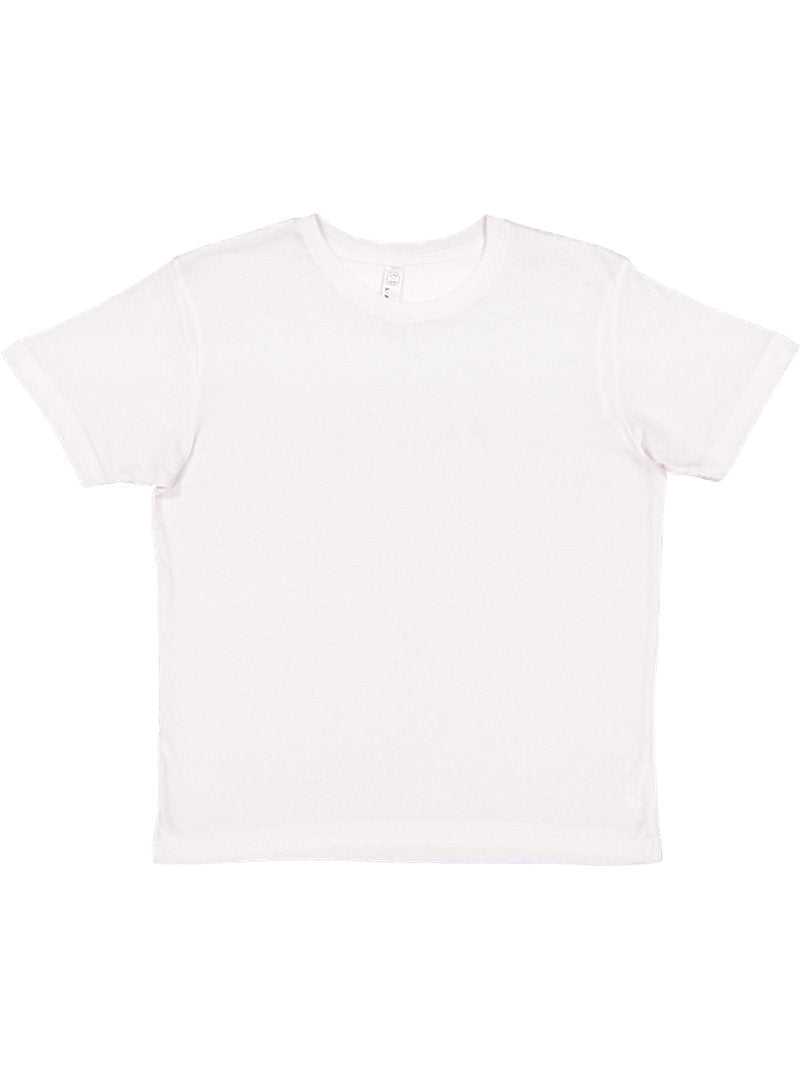 Lat 6101 Youth Fine Jersey Tee - Blended White - HIT a Double - 1