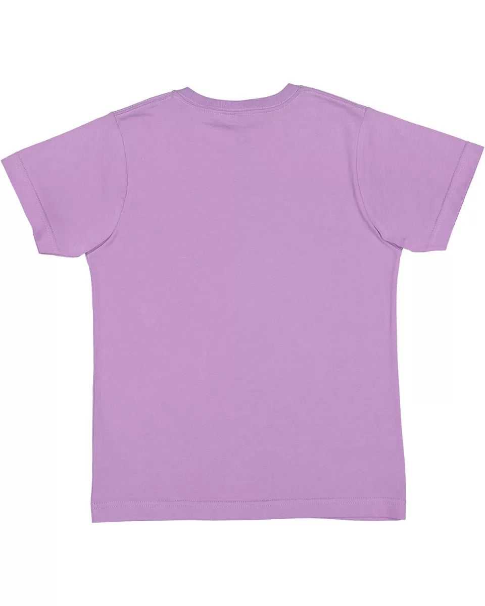 Lat 6101 Youth Fine Jersey Tee - Lavender&quot; - &quot;HIT a Double