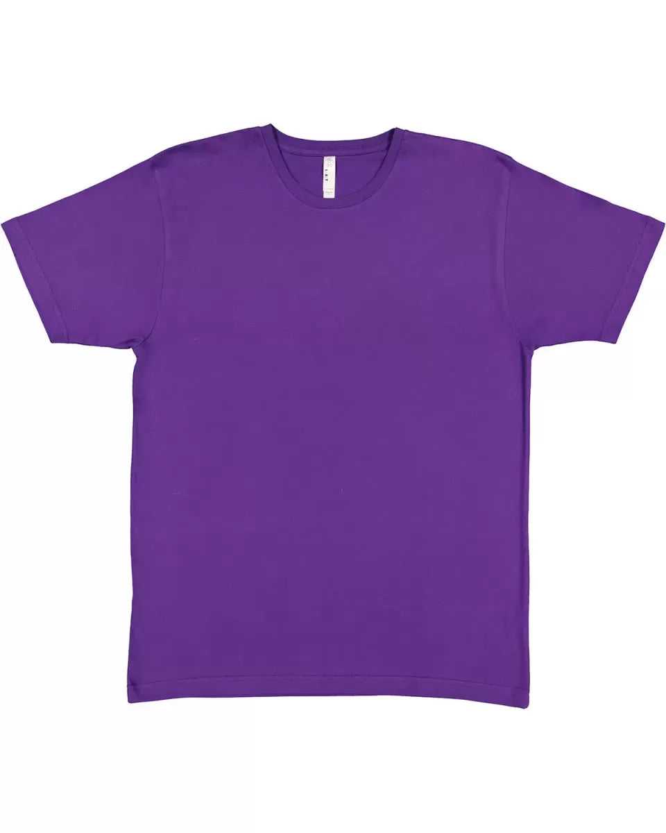 Lat 6101 Youth Fine Jersey Tee - Pro Purple - HIT a Double - 1