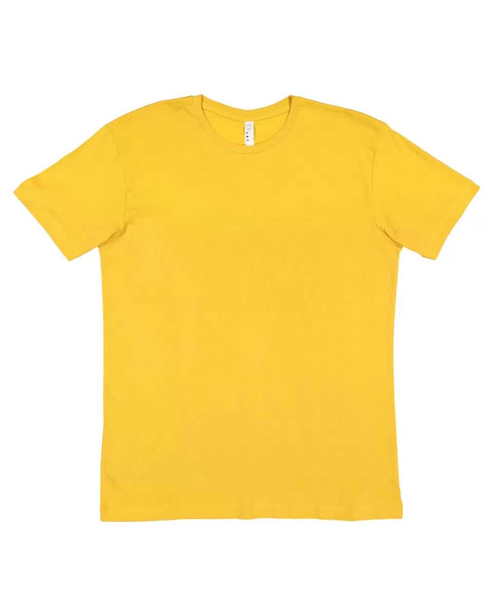 Lat 6101 Youth Fine Jersey Tee - Mustard&quot; - &quot;HIT a Double