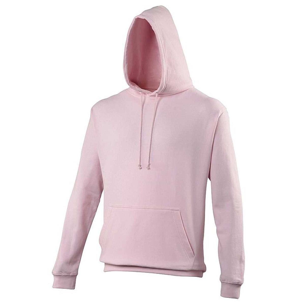 Just Hoods JHA001 College Hoodie - Baby Pink - HIT a Double