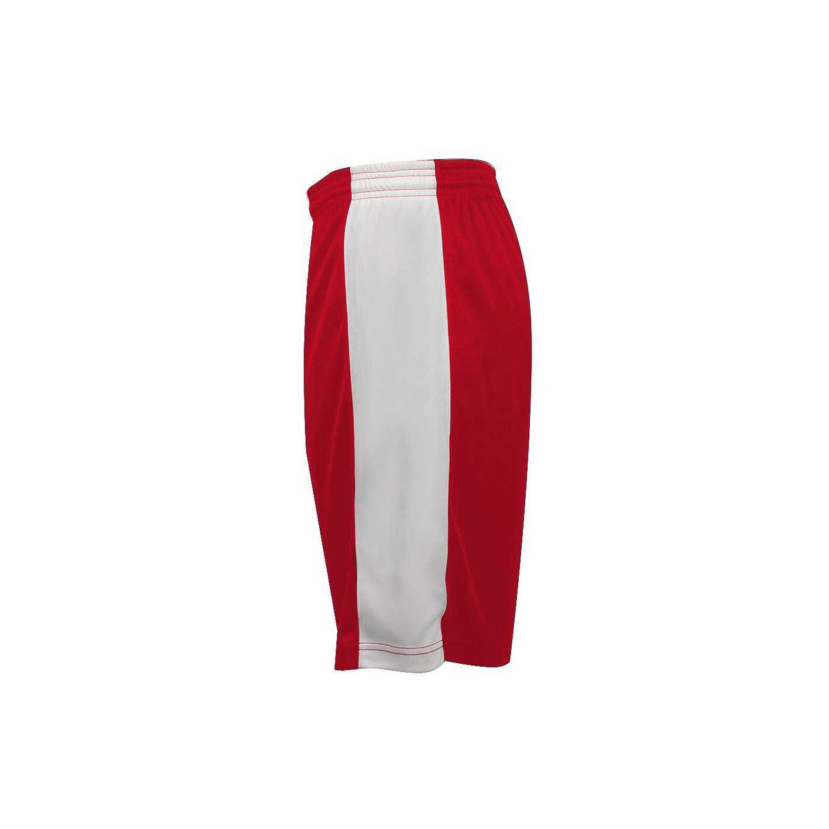 Badger Sport 6149 Court Womens Reversible Short - Red White - HIT a Double - 2