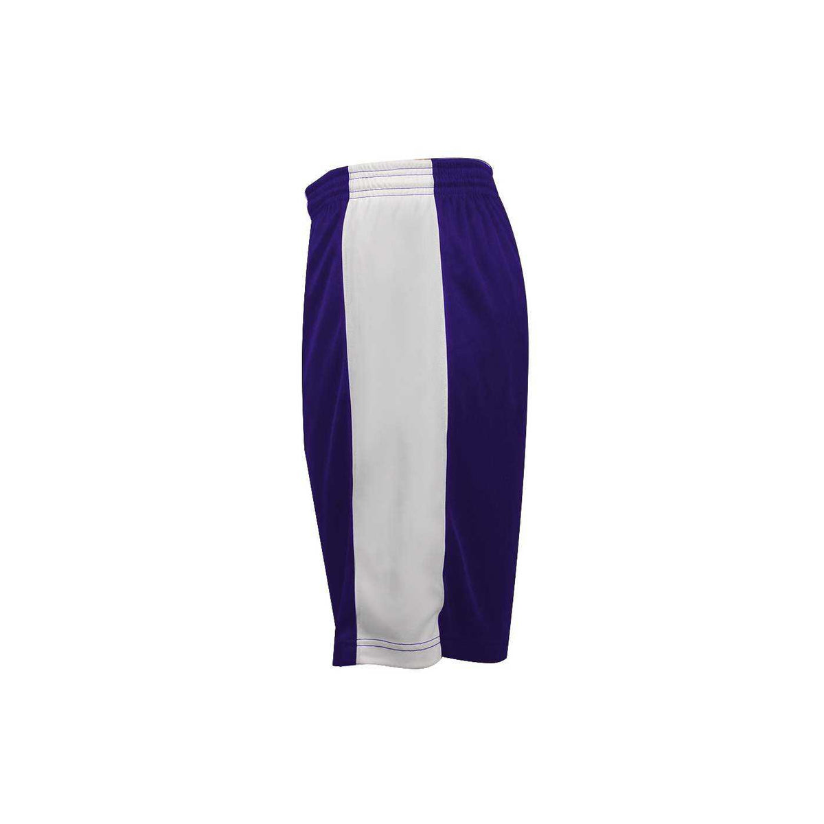 Badger Sport 6149 Court Womens Reversible Short - Purple White - HIT a Double - 2