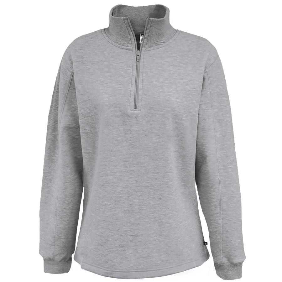 Pennant 616 Womens Classic 1/4 Zip - Gray - HIT a Double