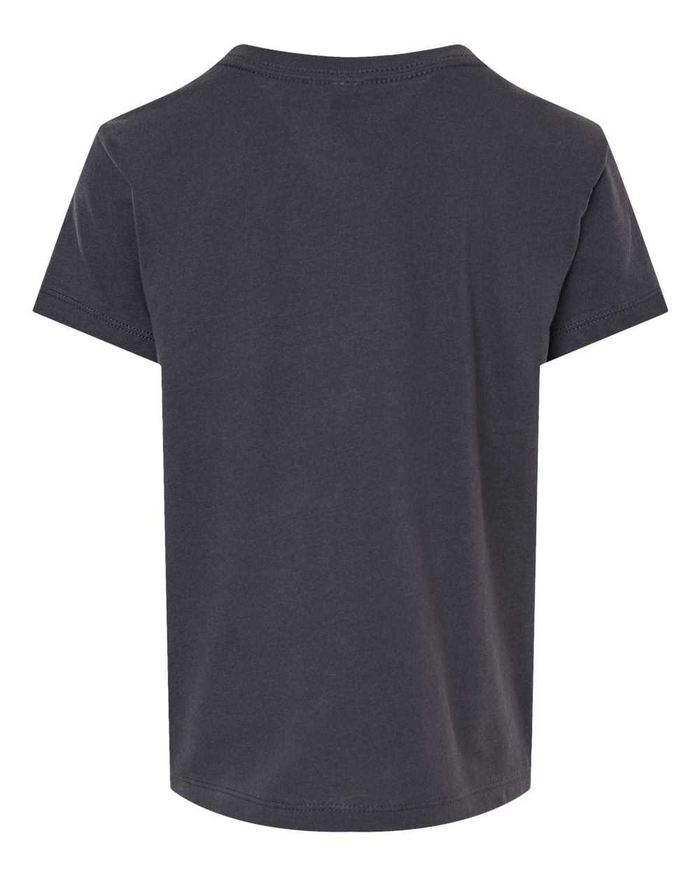 Bella + Canvas 3001T Toddler Jersey Tee - Dark Gray&quot; - &quot;HIT a Double