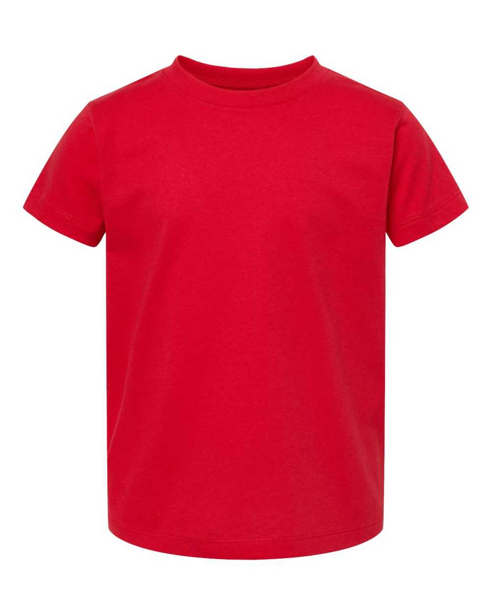 Bella + Canvas 3001T Toddler Jersey Tee - Red&quot; - &quot;HIT a Double