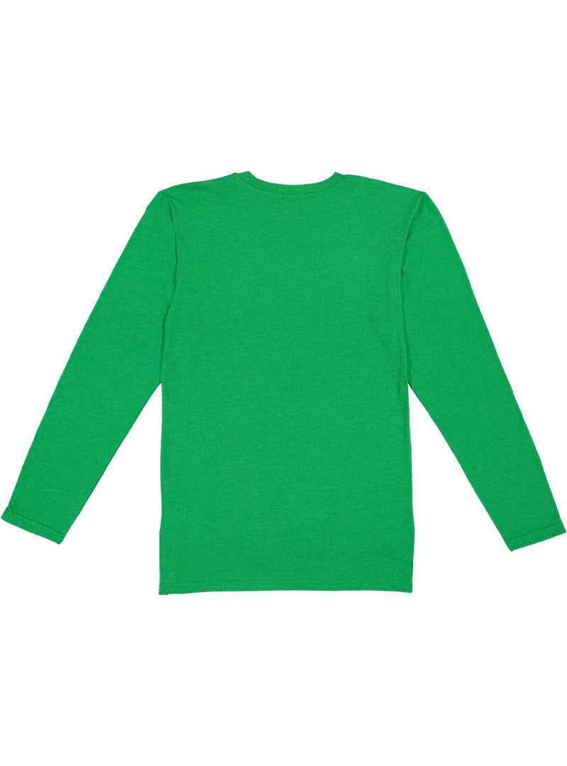 Lat 6918 Fine Jersey Long Sleeve Tee - Vintage Green - HIT a Double - 2