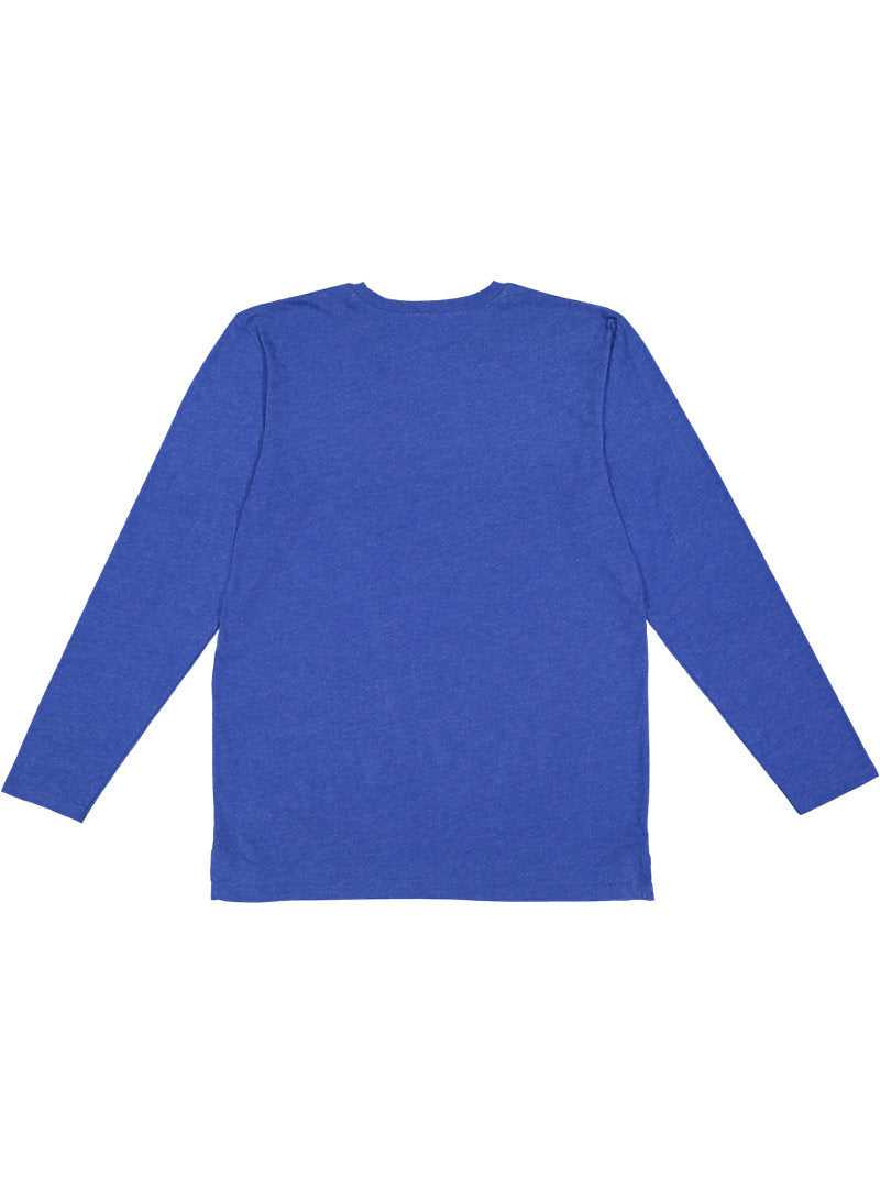 Lat 6918 Fine Jersey Long Sleeve Tee - Vintage Royal - HIT a Double - 2