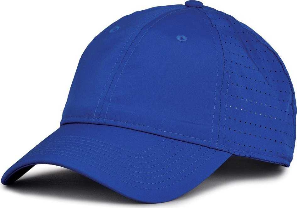 The Game GB424 Perforated GameChanger Cap - Royal - HIT A Double