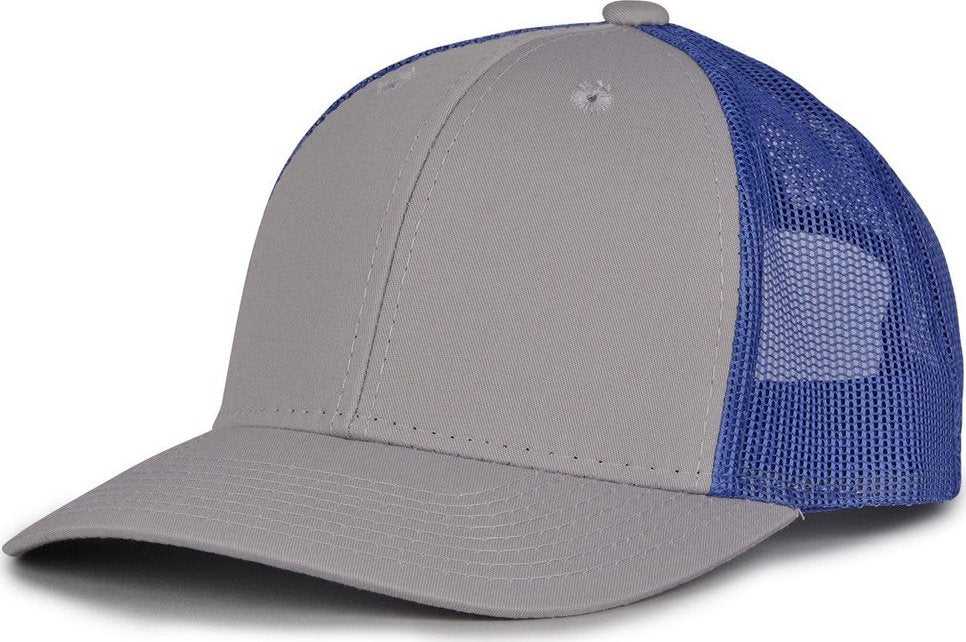 The Game GB452E Everyday Trucker Cap - Gray Royal - HIT a Double